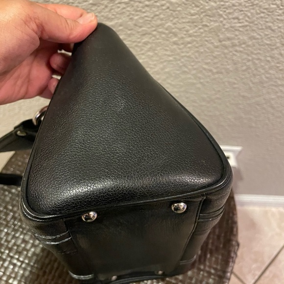 Authentic MCM Handbag with silver hardware studs - Picture 4 of 11